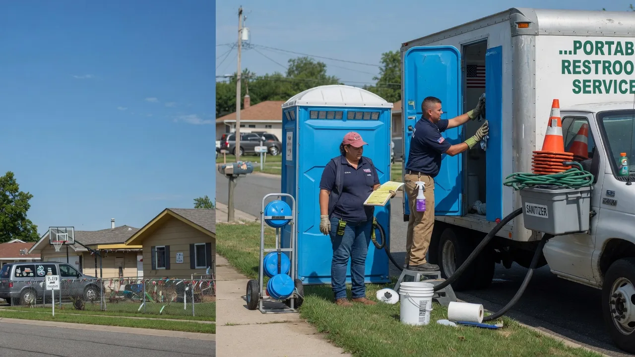 Porta Potty Rental in Perry, IL near me
